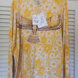 MAGNOLIA PEARL Block Print Hawk Viggo T